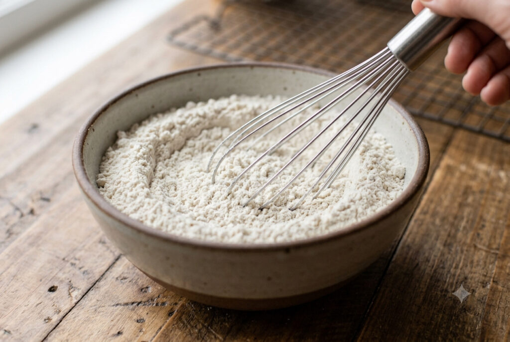 Gluten free flour mixture for chocolate chip cookies