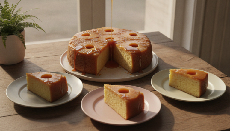 gluten free pineapple upside down cake